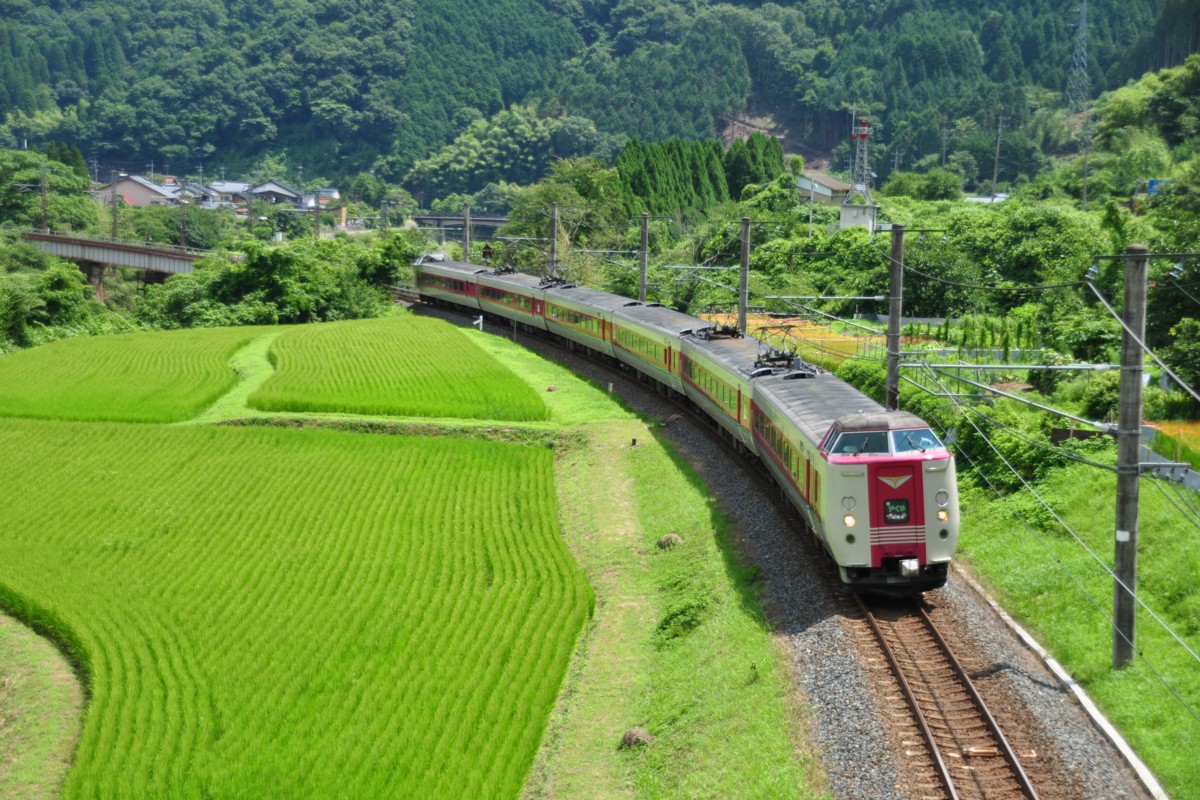 撮影・伯備線・上菅－黒坂