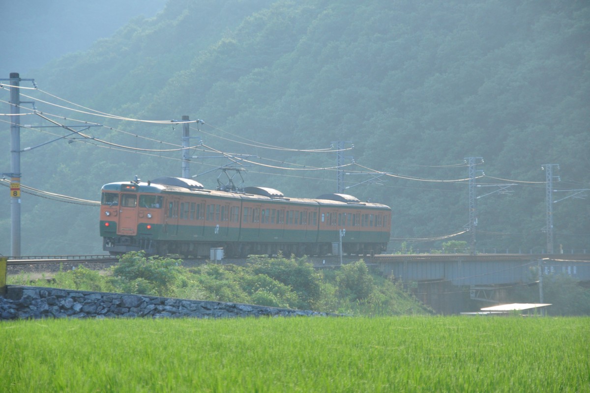 撮影・伯備線・備中川面－方谷