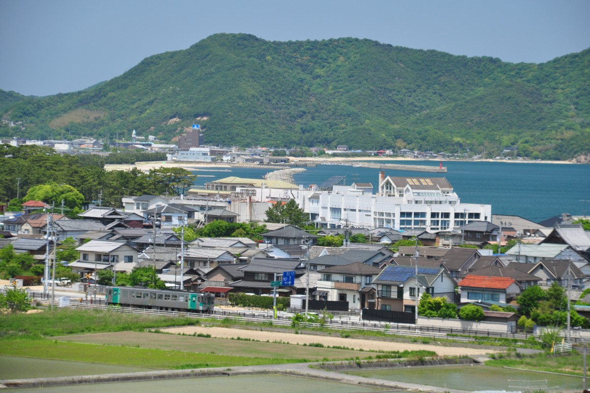 撮影・海・高徳線・讃岐津田－鶴羽