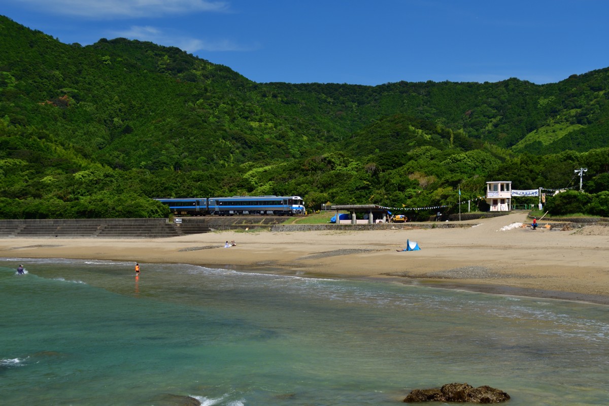 撮影・海・牟岐線・田井ノ浜