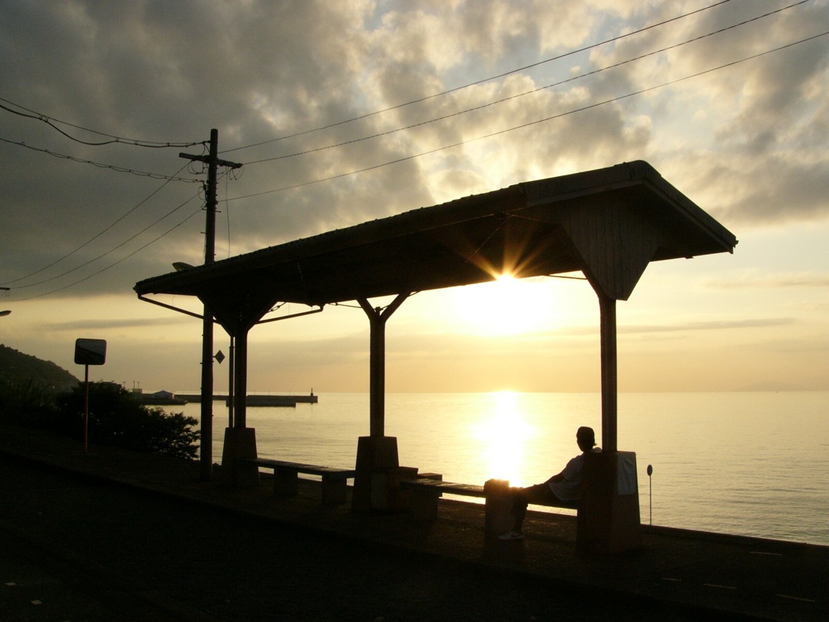 撮影・予讃線・下灘