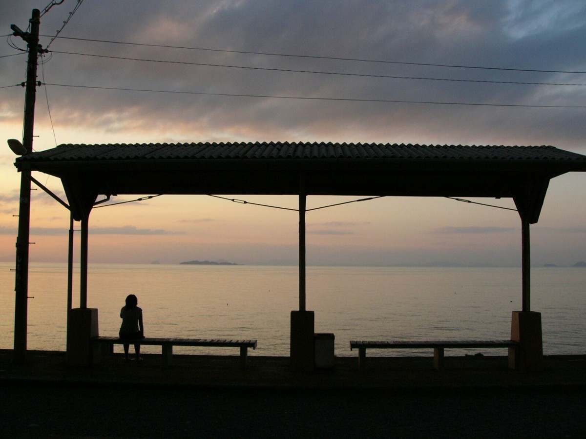 撮影・予讃線・下灘