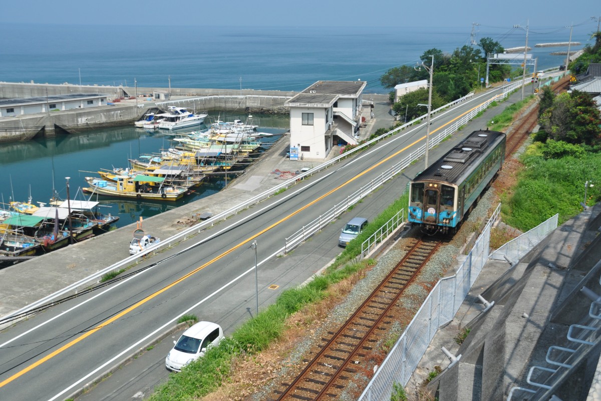 撮影・予讃線・喜多灘－伊予長浜