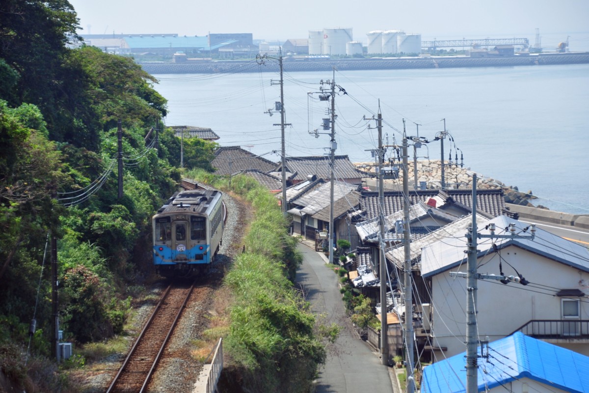撮影・予讃線・喜多灘－伊予長浜