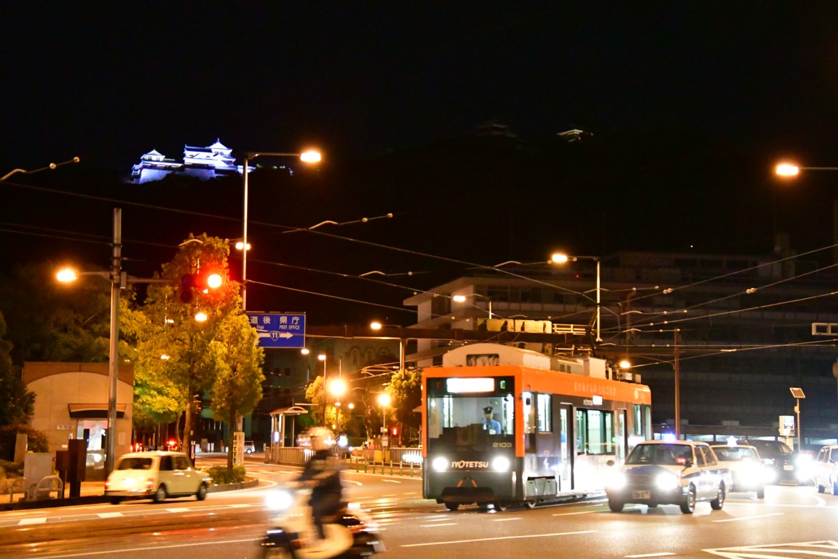 鉄道写真・夜景・松山・伊予鉄道