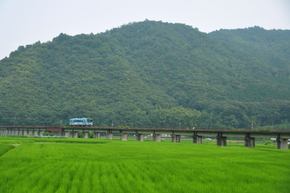 撮影・鉄道写真・錦川鉄道・南河内駅