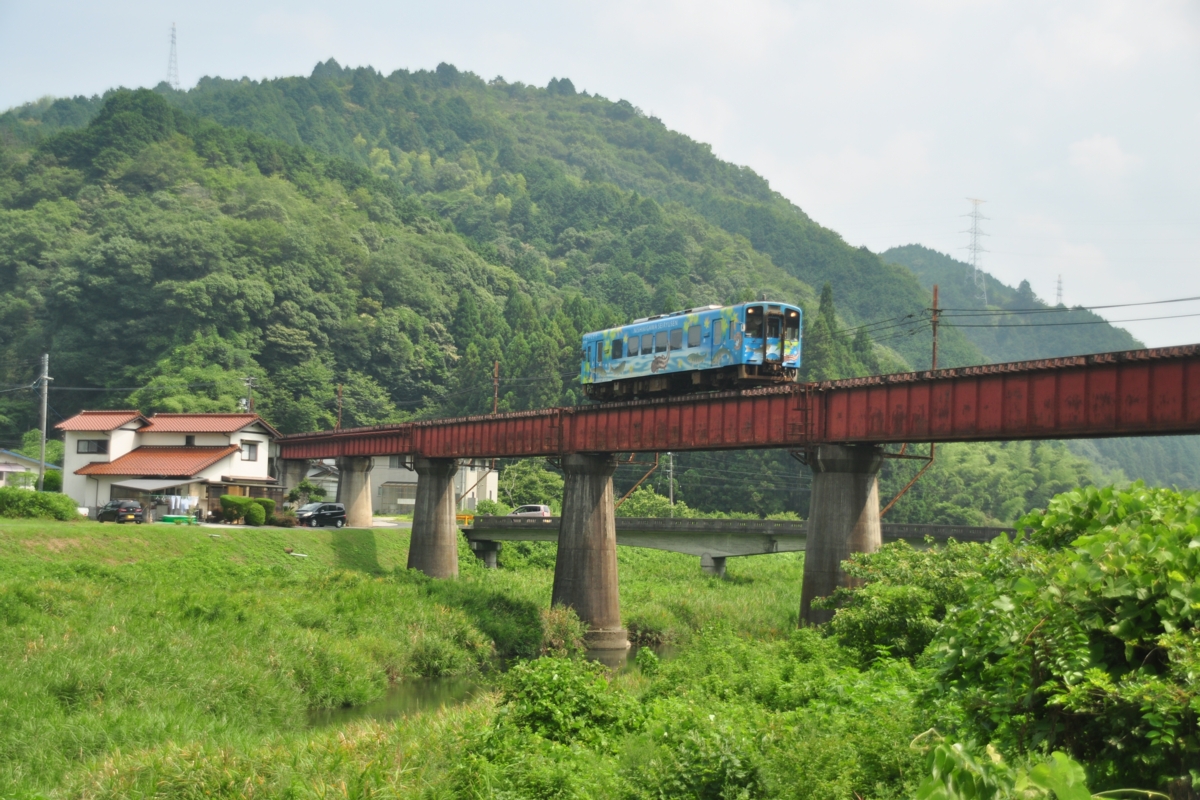撮影・鉄道写真・錦川鉄道・川西－清流新岩国