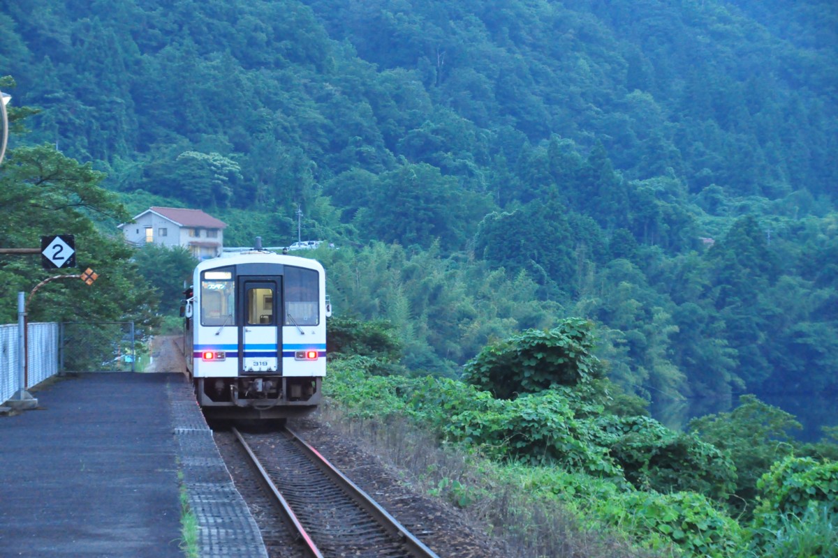 撮影・三江線・潮