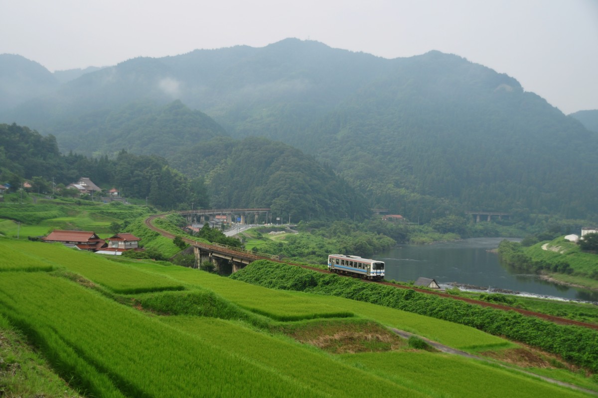 撮影・三江線・宇都井－石見都賀