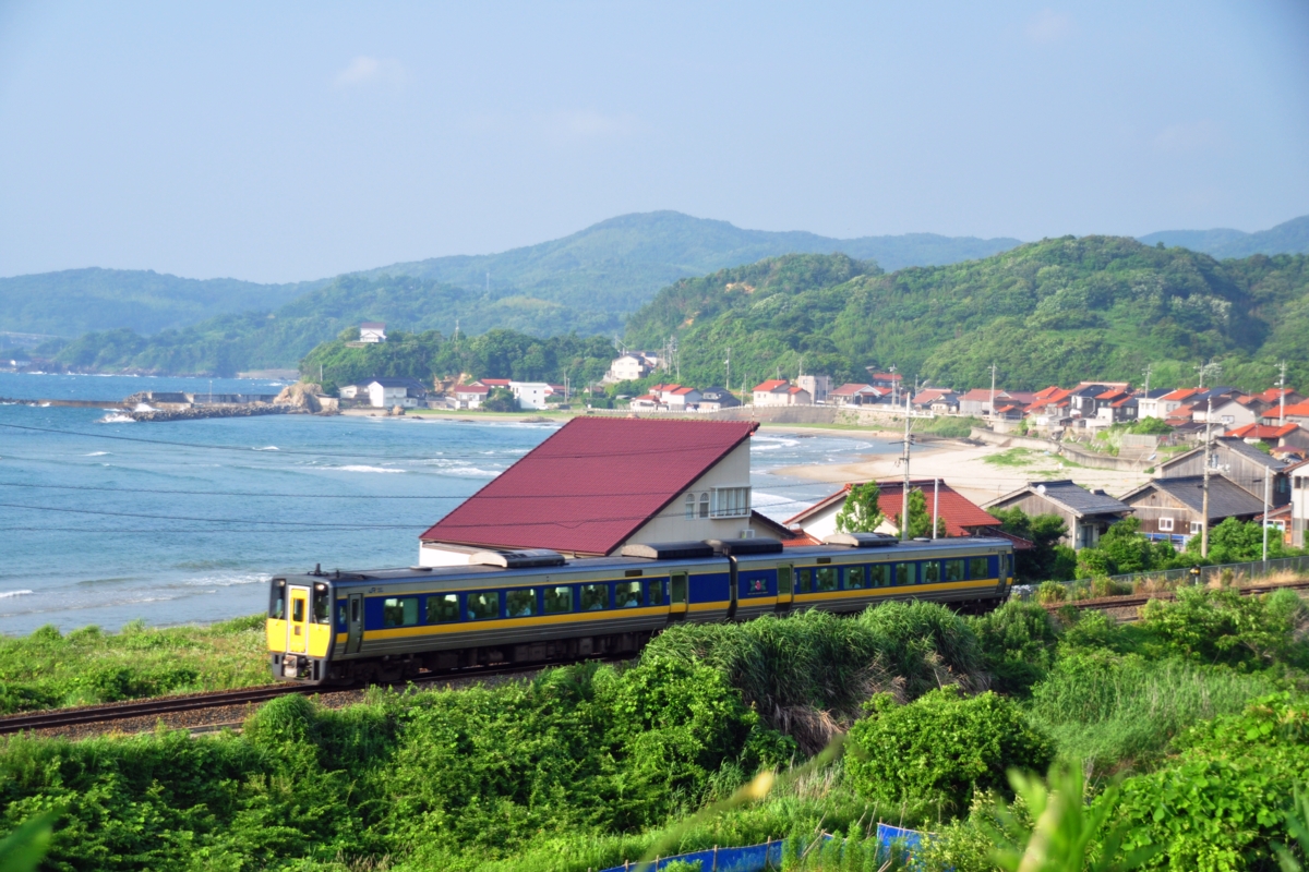 撮影・山陰本線・石見津田－益田