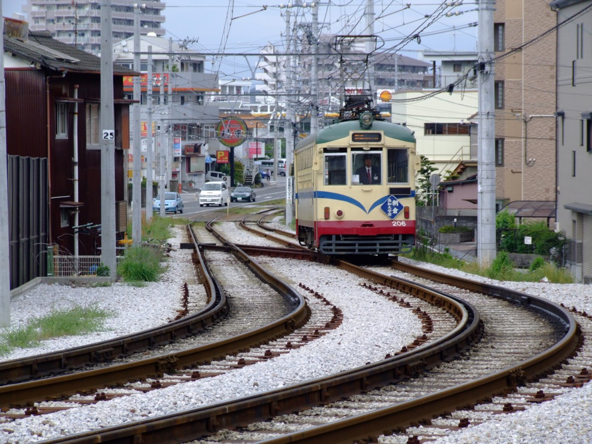 撮影・土佐電気鉄道・西高須－葛島橋東詰
