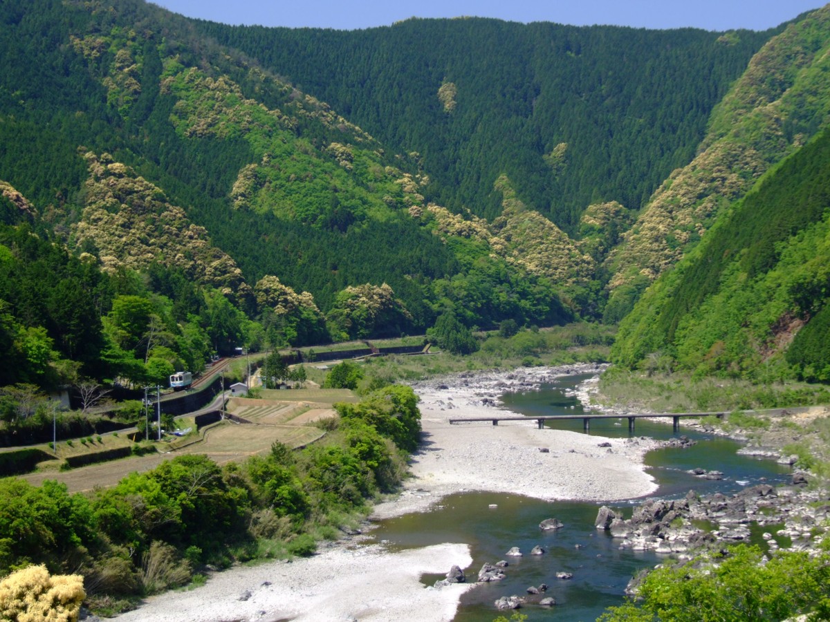 撮影・予土線・土佐大正－土佐昭和