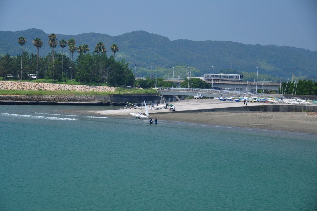 撮影・海・土佐くろしお鉄道ごめん・なはり線・夜須－西分