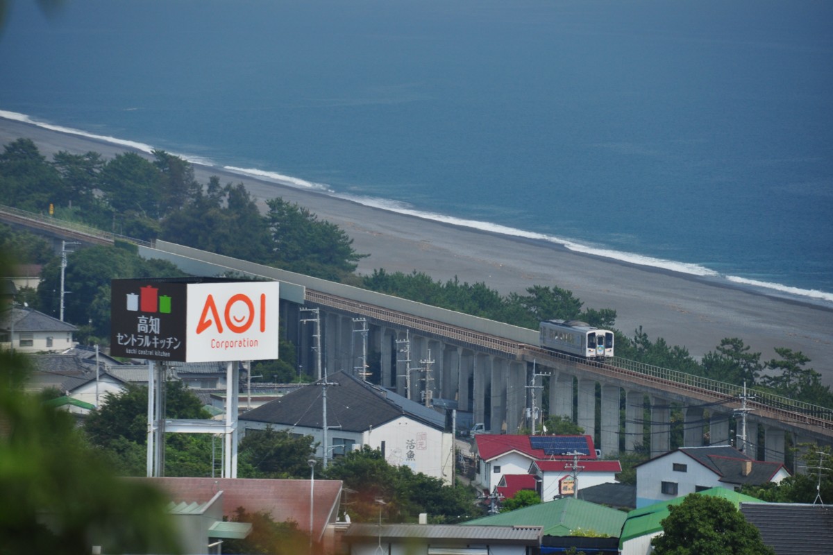 撮影・海・土佐くろしお鉄道ごめん・なはり線・夜須－西分