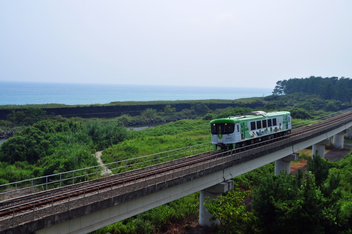 撮影・海・土佐くろしお鉄道ごめん・なはり線・赤野－穴内