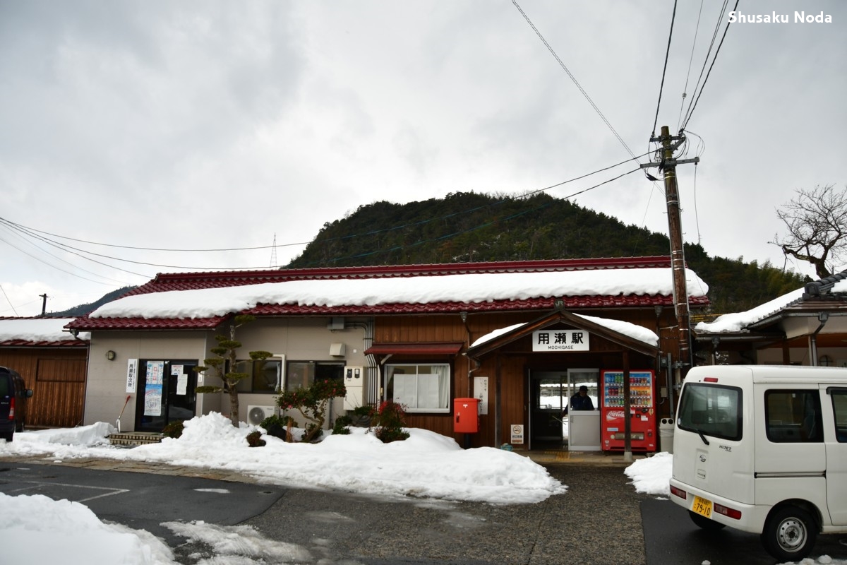 鉄道写真・雪・撮影地：因美線・用瀬