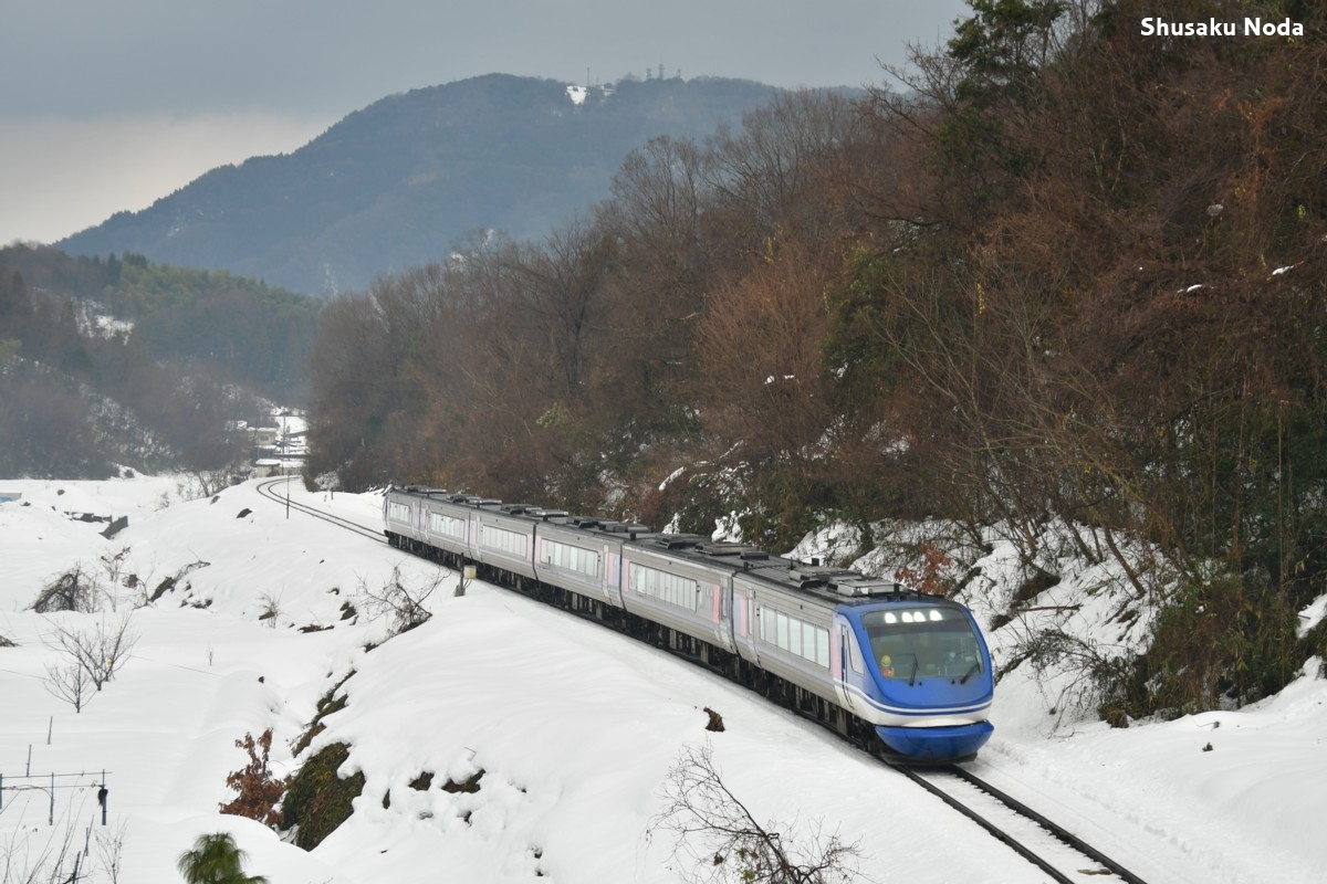 鉄道写真・雪・撮影地：因美線・河原－国英