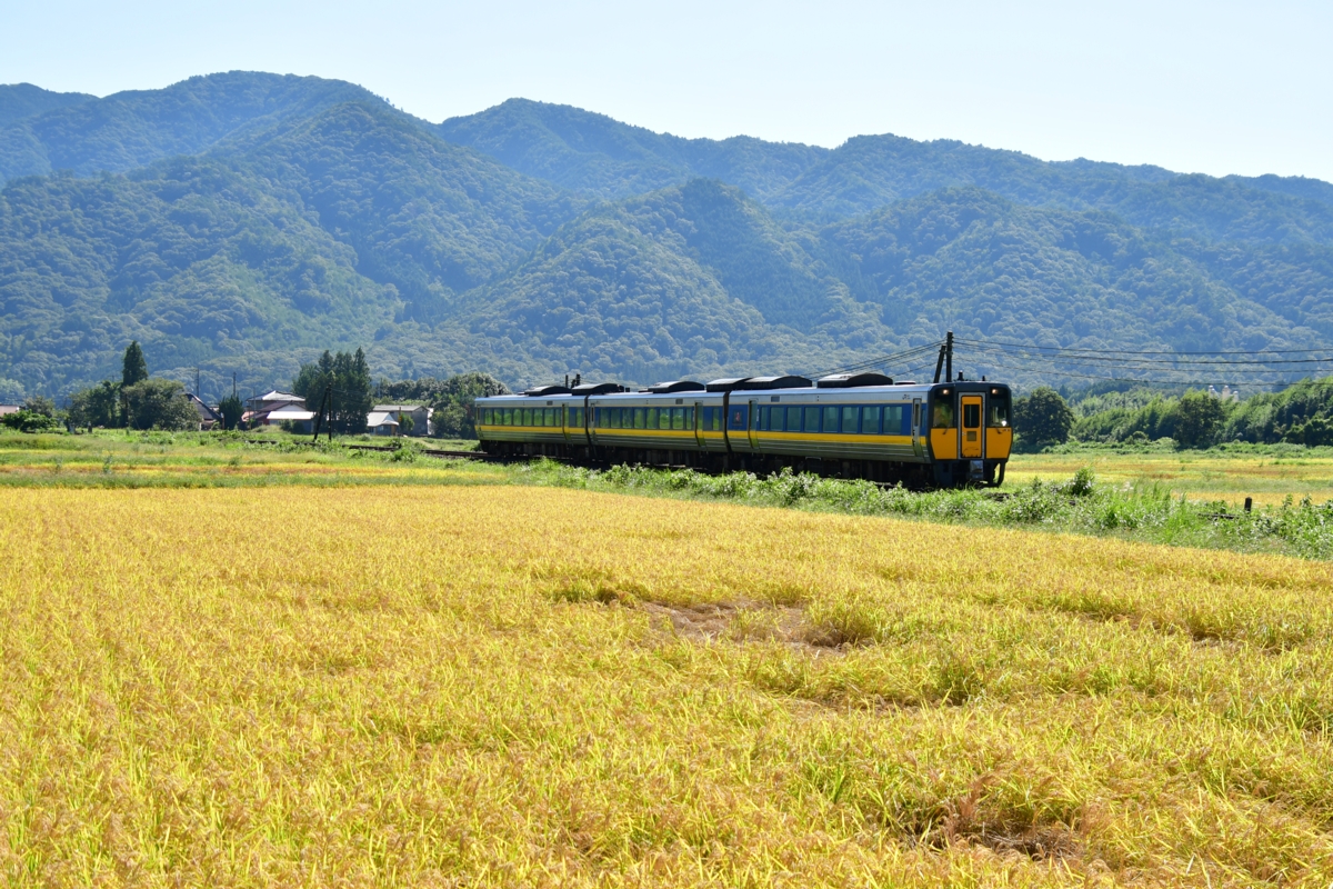 撮影・鉄道写真・秋・山口線・名草－地福