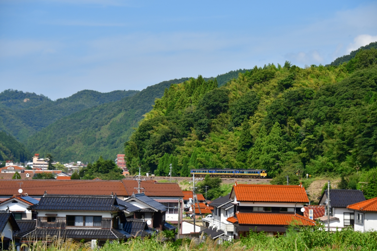 撮影・鉄道写真・秋・山口線・船平山－津和野