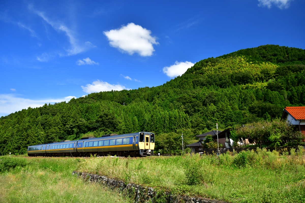 撮影・鉄道写真・秋・山口線・船平山－津和野