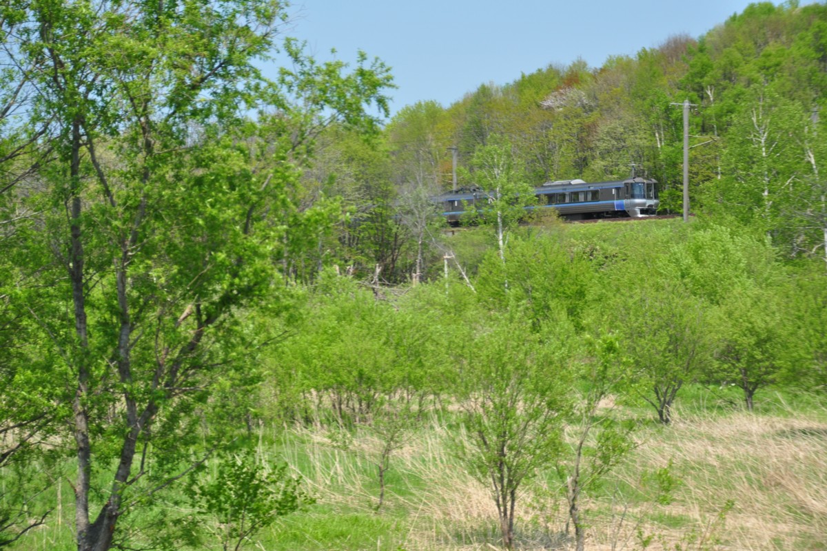 撮影・千歳線・北広島－上野幌・新緑