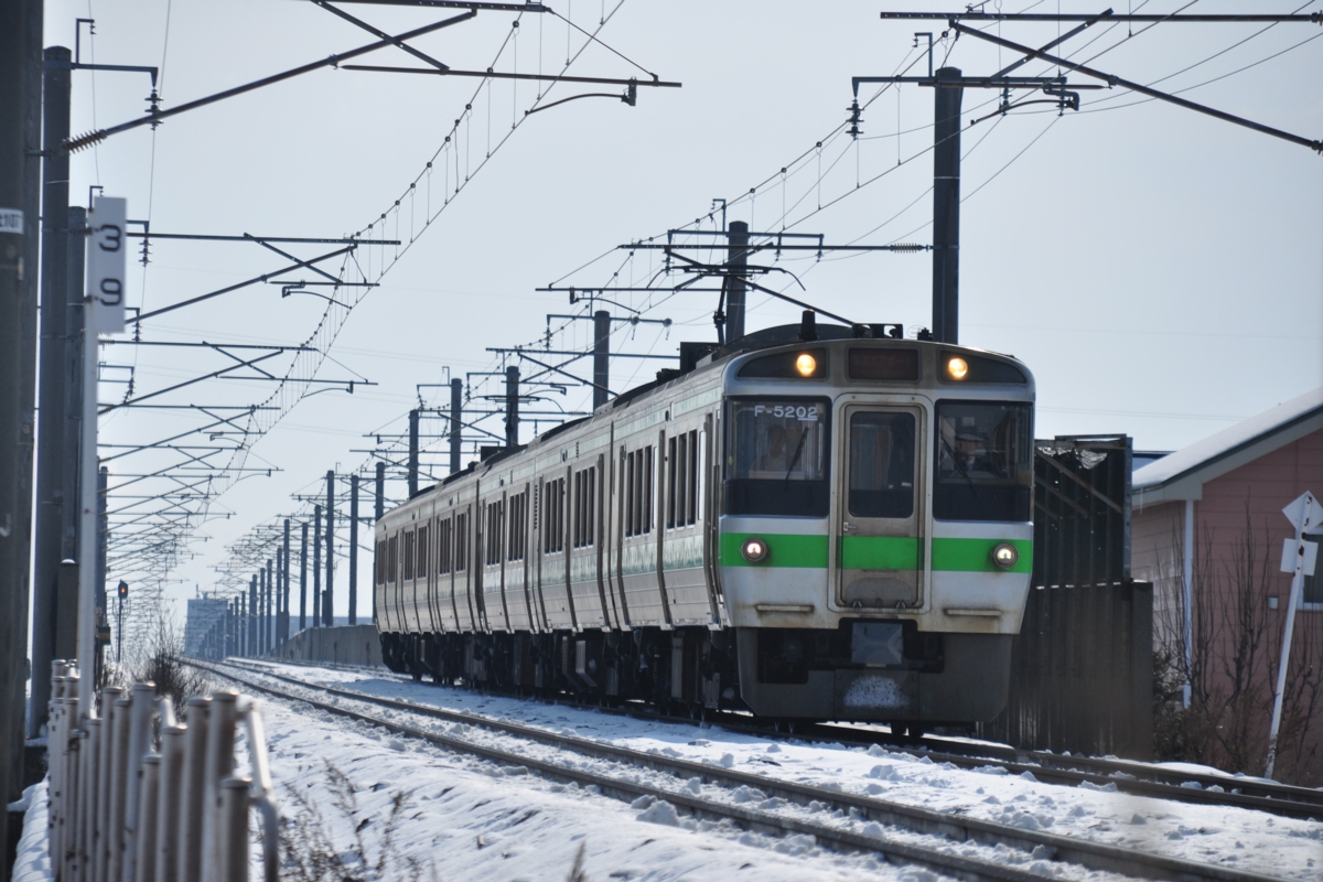撮影・雪・千歳線・千歳－長都