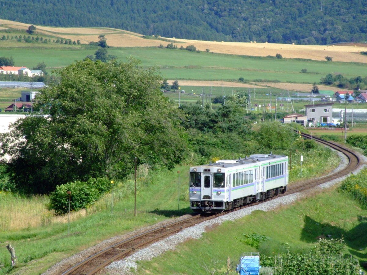 富良野線・撮影・学田－富良野
