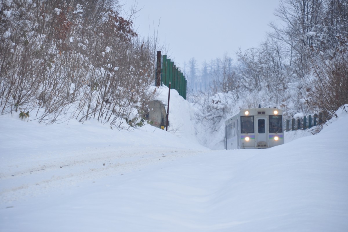 撮影・雪・富良野線・美瑛－美馬牛