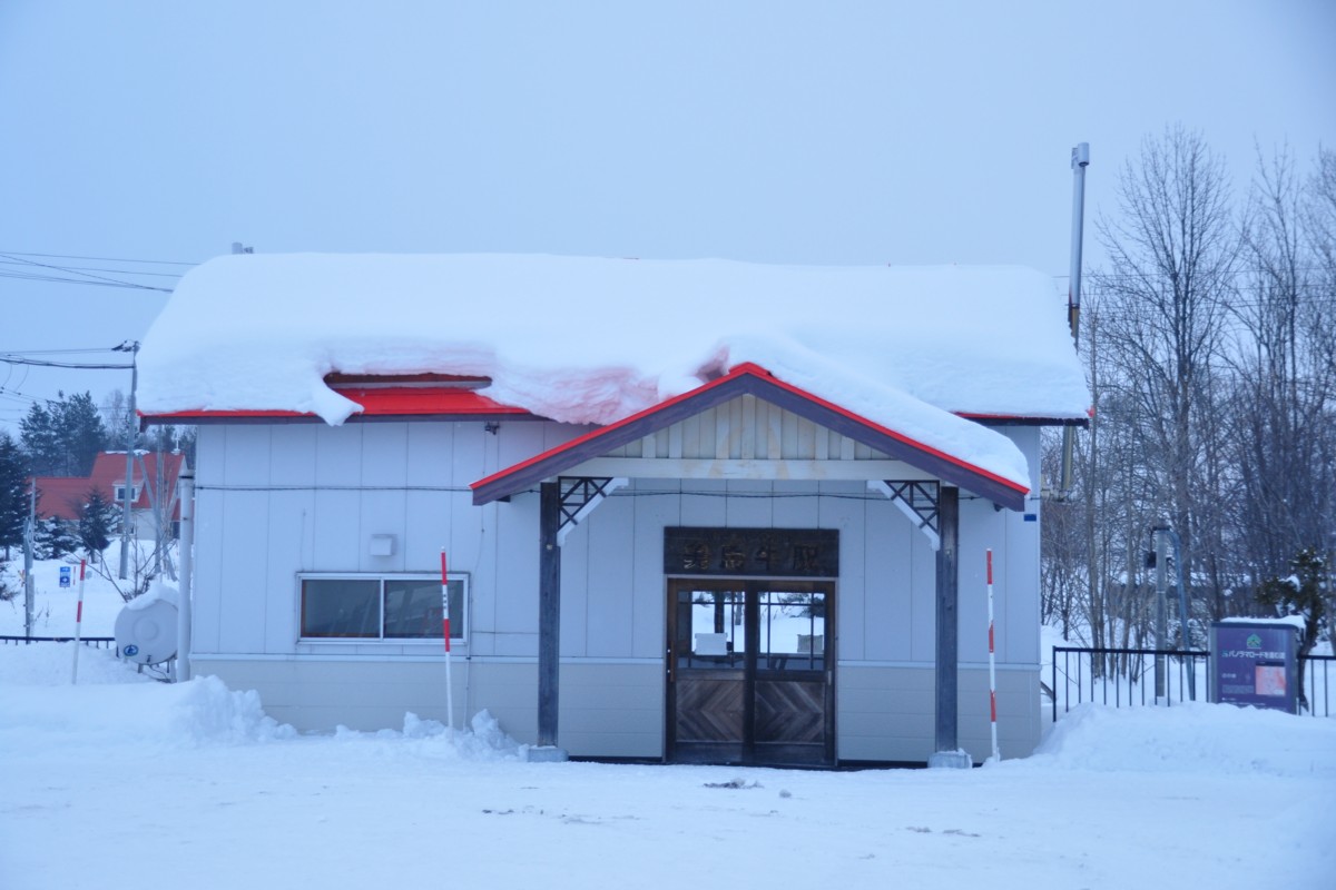 撮影・雪・富良野線・美馬牛