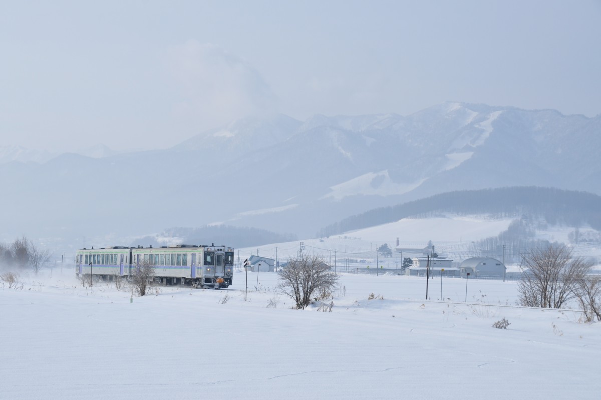 撮影・雪・富良野線・鹿討－学田