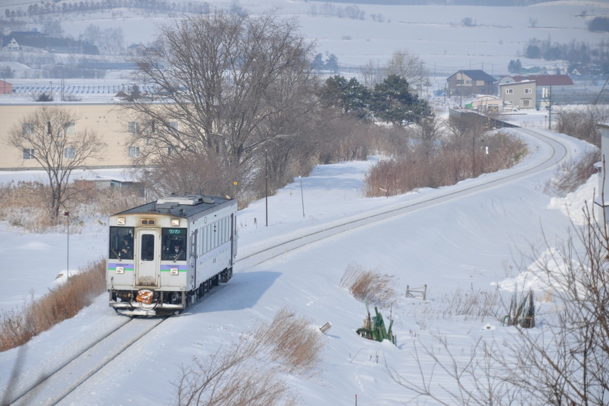 撮影・雪・富良野線・学田－富良野