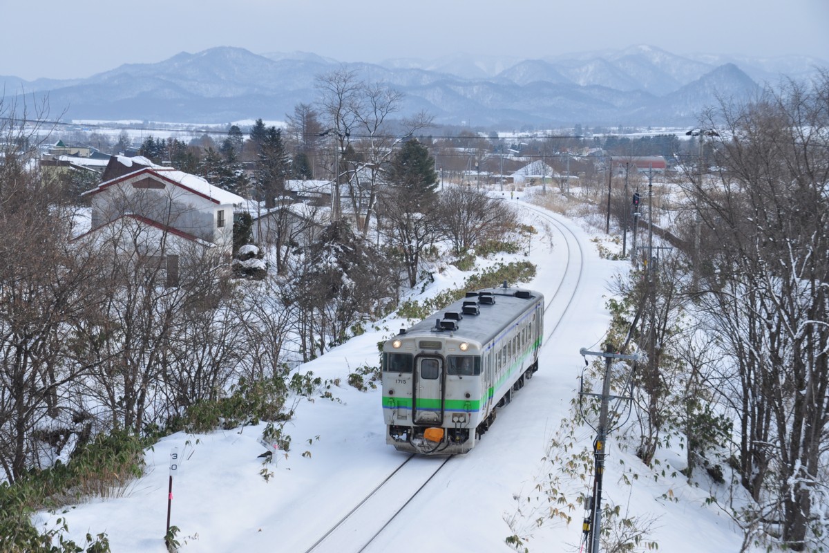 撮影・雪・根室本線・上芦別－野花南