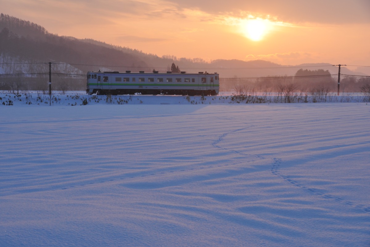 撮影・雪・根室本線・東滝川－芦別
