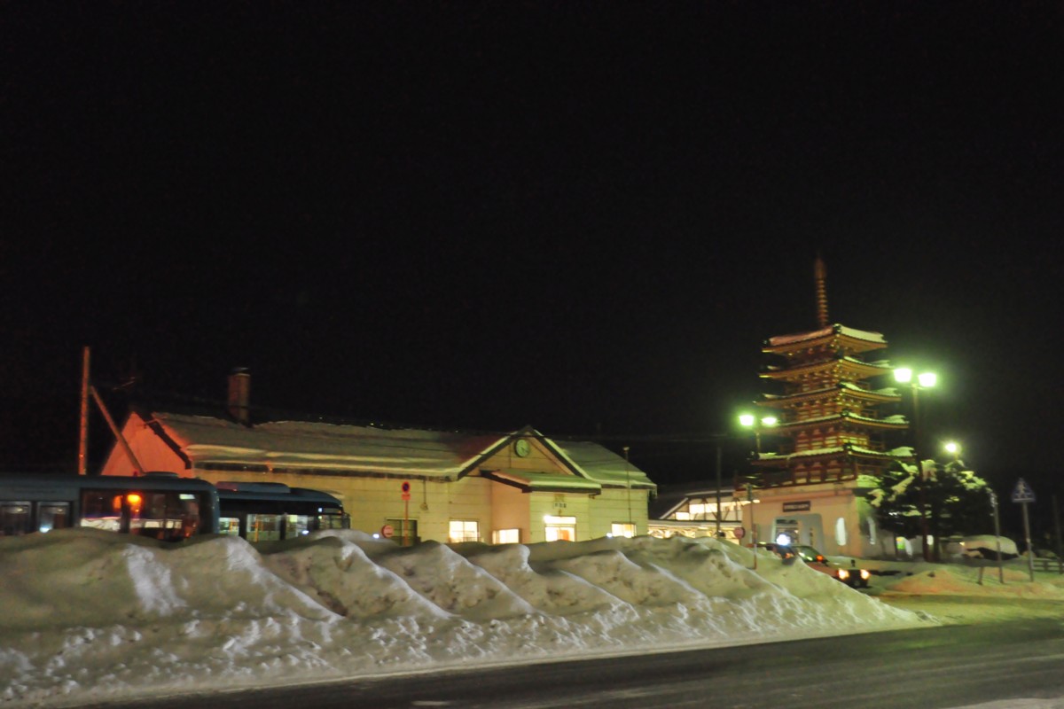 撮影・雪・根室本線・芦別