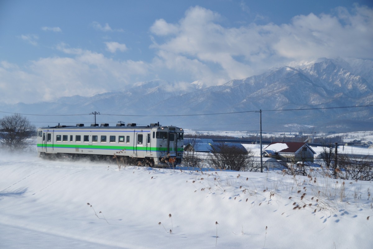 撮影・雪・根室本線・布部－山部