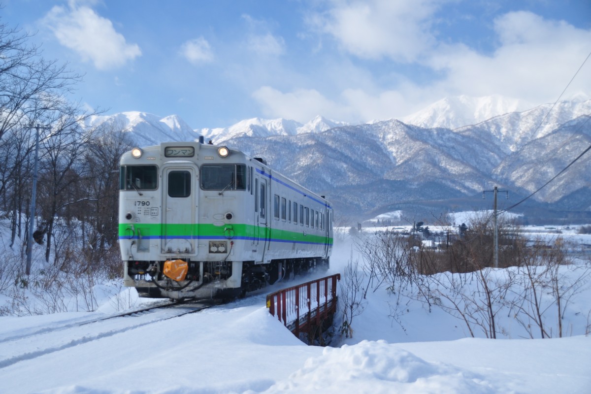 撮影・雪・根室本線・山部－下金山