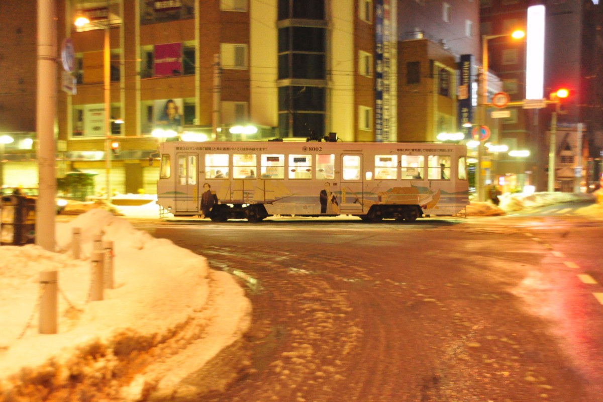 函館市電・撮影・函館駅前