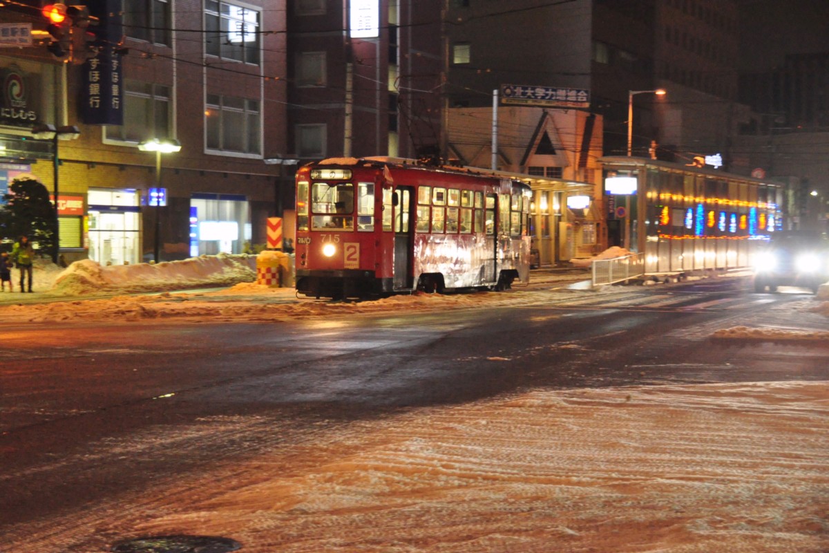 函館市電・撮影・函館駅前
