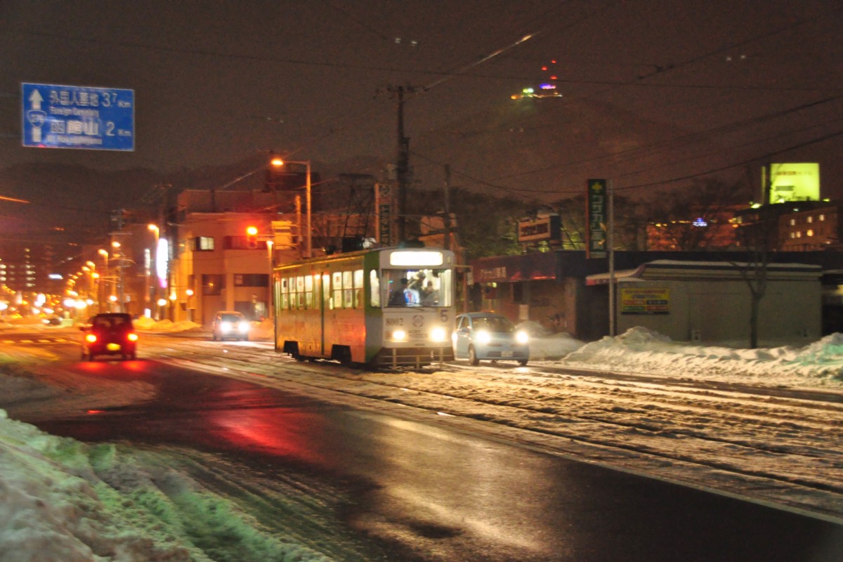函館市電・撮影・函館駅前－市役所前