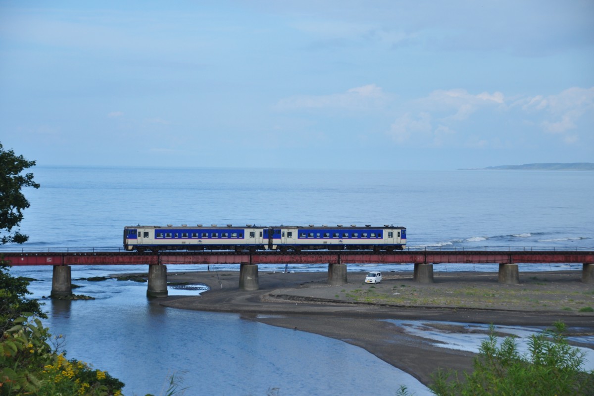 撮影・日高本線・厚賀－大狩部