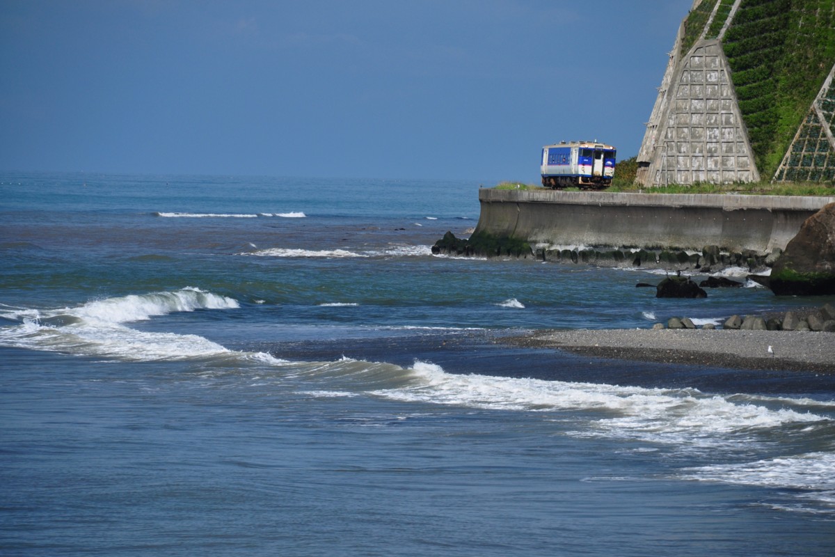 撮影・日高本線・節婦－新冠