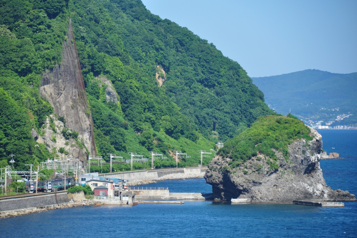 撮影・海・函館本線・銭函－朝里