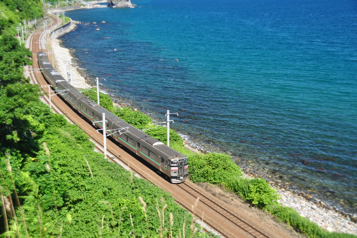 撮影・海・函館本線・銭函－朝里