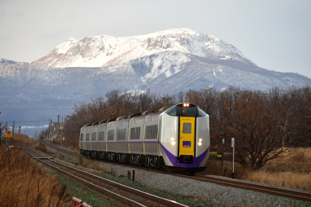 撮影・雪・室蘭本線・稀府－黄金