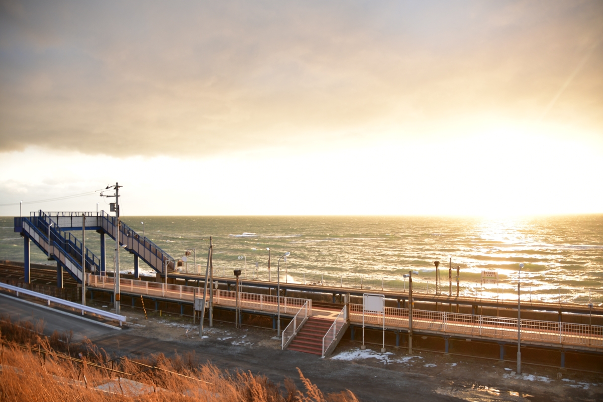 撮影・冬・雪・室蘭本線・北舟岡