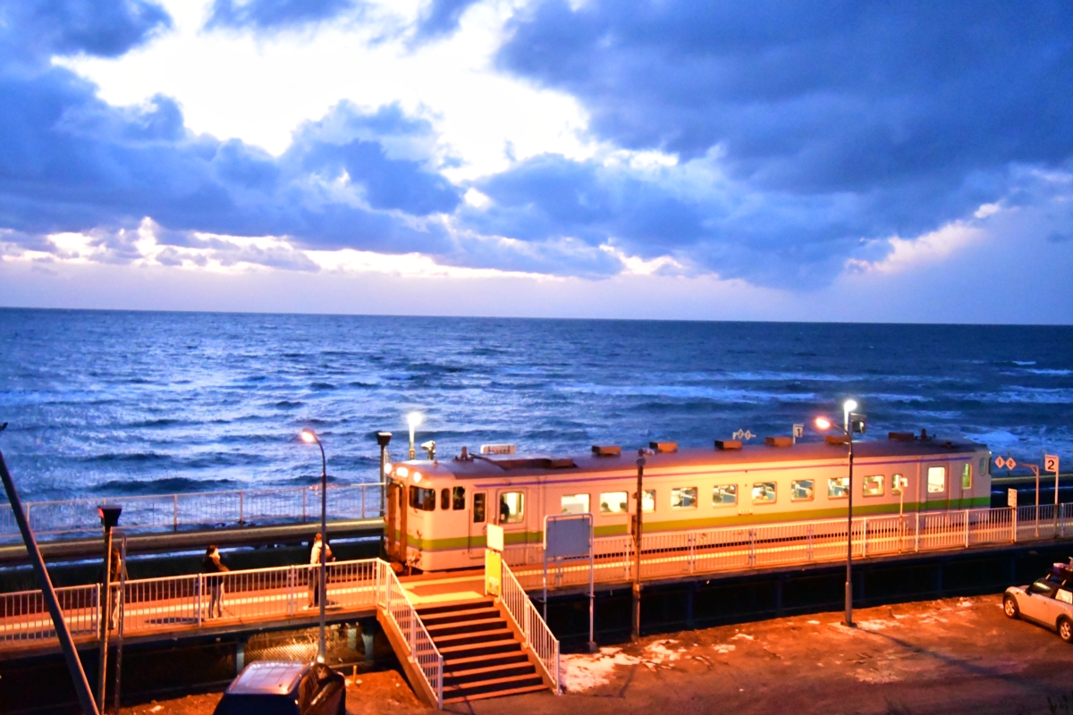 撮影・冬・雪・室蘭本線・北舟岡