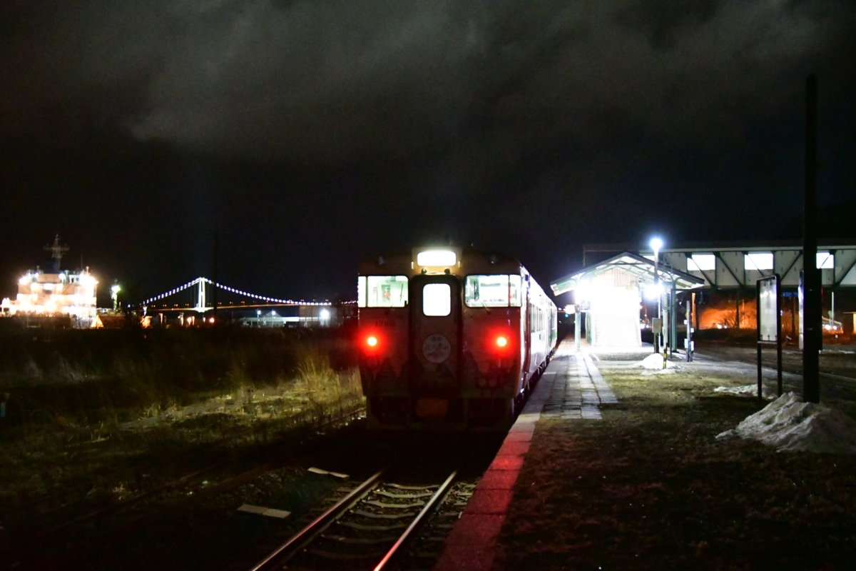 撮影・冬・雪・室蘭本線・本輪西