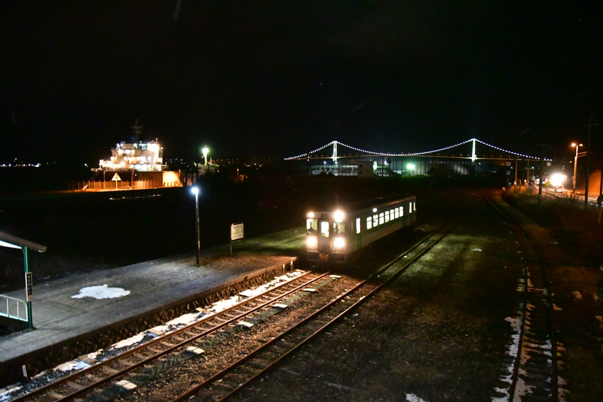撮影・冬・雪・室蘭本線・本輪西