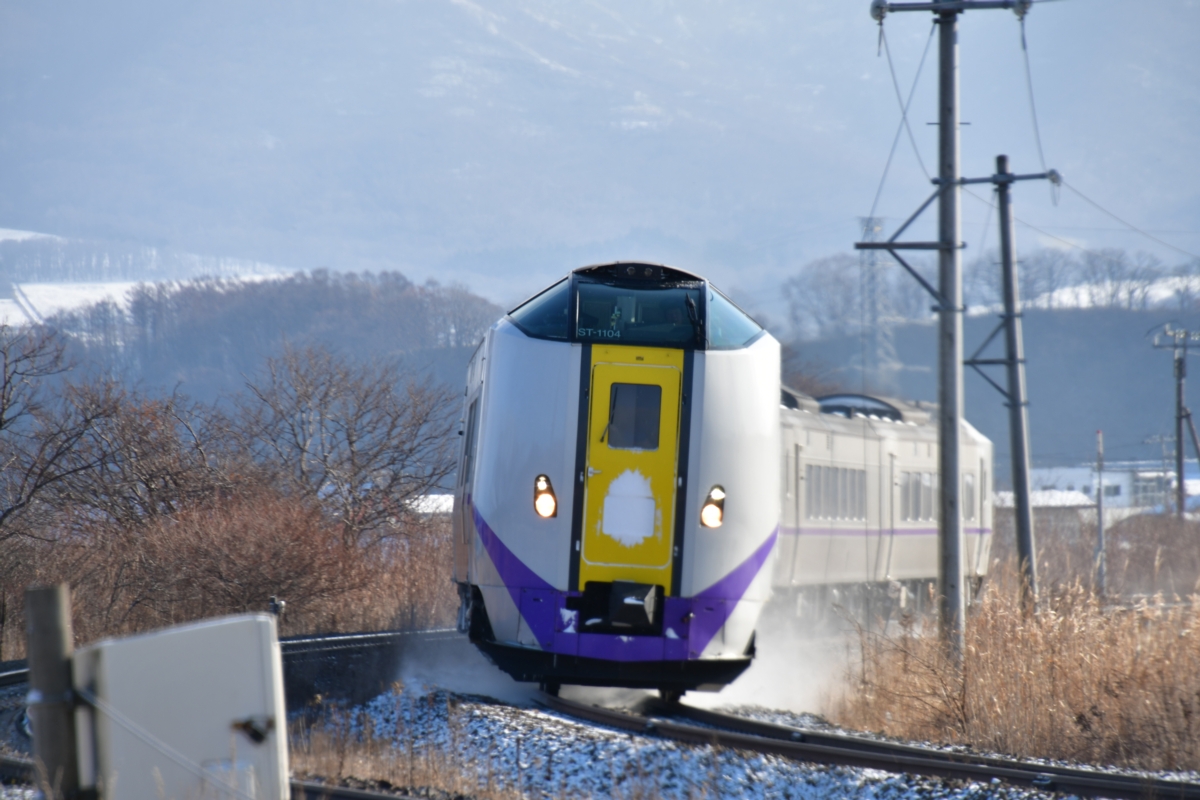 撮影・冬・雪・室蘭本線・有珠－長和