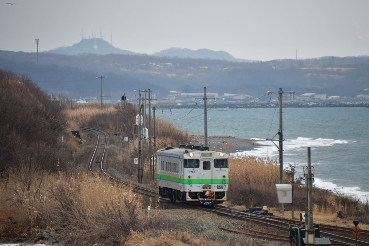 撮影・冬・雪・室蘭本線・北舟岡